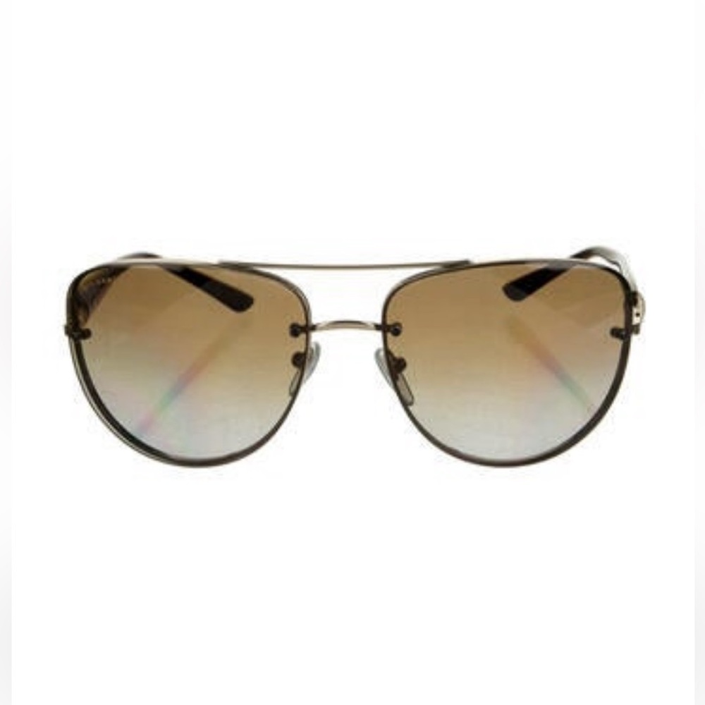 Bvlgari Aviator Polarized Sunglasses